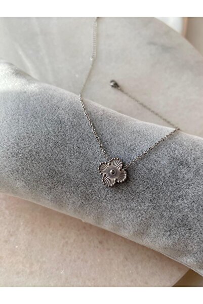 SİMİ TAKI ÇELİK Van Cleef Kolye