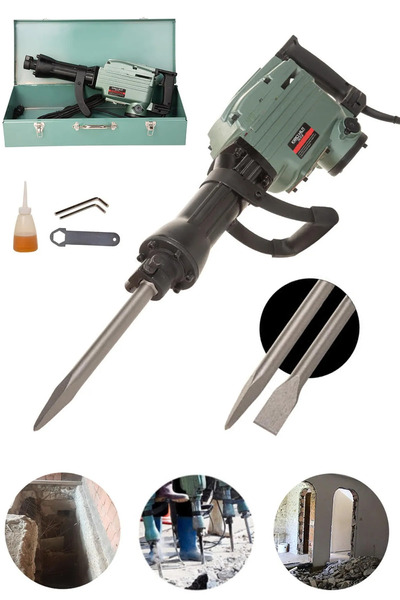 MOONSHOP 4500 Watt Metal Bakır Sargı 65 Kg Hilti Profesyonel 95 Joule Kırıcı ...