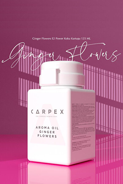Carpex Ginger Flowers E2 Power ECO X Koku Kartuşu 125 ml