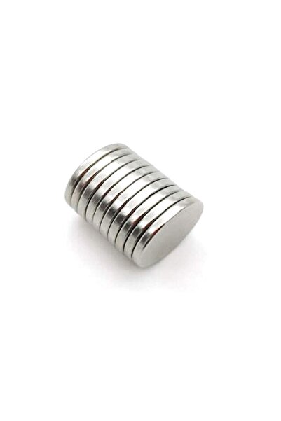 Hdg 20 adet Yuvarlak Neodyum Mıknatıs Magnet 15x2 mm - Far Temizleme ve Magne...
