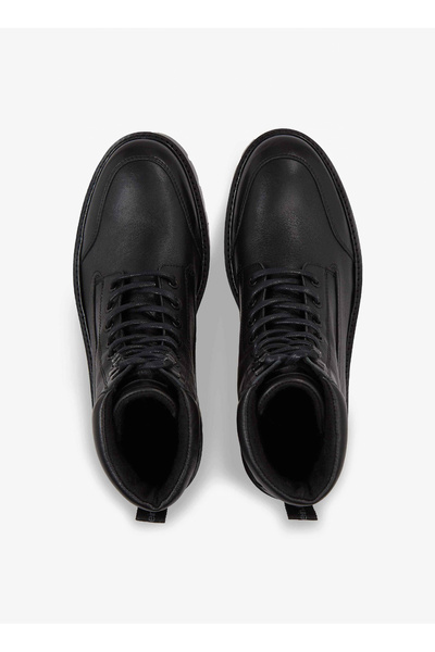 Calvin Klein Deri Siyah Erkek Bot YM0YM008470GT