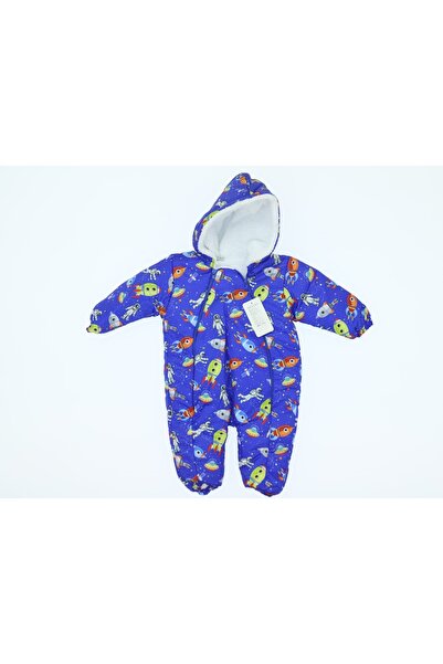 Aydino %100 pamuk içi polarlı bebek astronot tulum