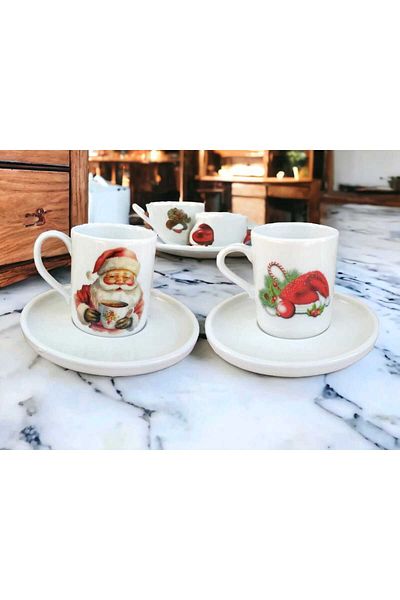 hazztasarım christmas cup set