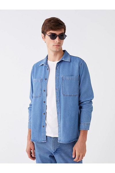 LC Waikiki LCW Jeans - Men's Regular Fit Long Sleeve Shirt
