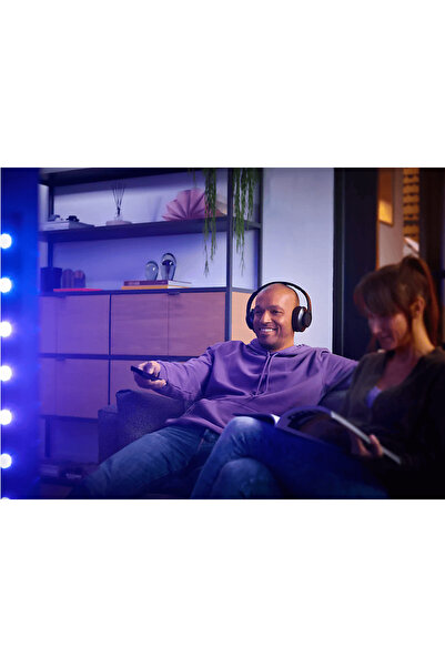 Philips Tah6206Bk/00 Wireless Over-Ear Tv Headphones Black