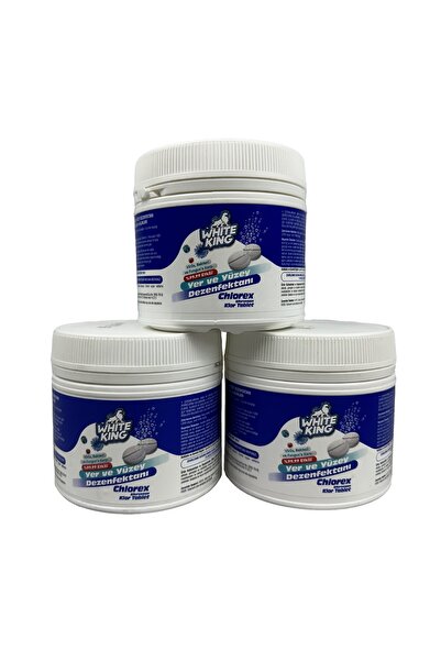 White King Cholorex Efervesan Nadcc Klor Tablet (5gr)/100 Adet - İçme ve Kullanma Su Depolarına