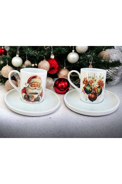 hazztasarım New Year Christmas Cup Set