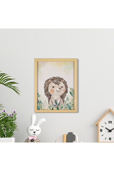 Ayışığı Dizayn Camera copiilor și bebelușului Leon-Leu Poster cu rame din lem...