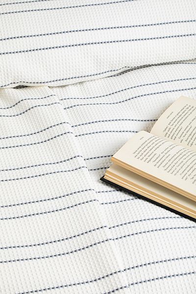 LUFA HOME Striped Cotton Single Pique