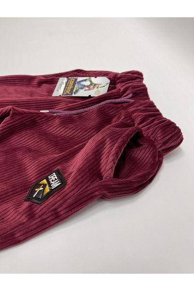 CANBİX Boy's Lycra Velvet Pants