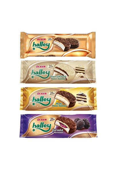 Ülker Halley 4-Piece Mixed Set