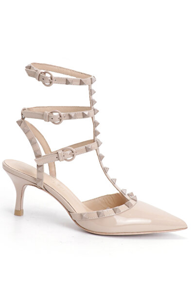 OZ DOROTHY حذاء بكعب جلدي من الجلد اللامع