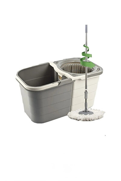 KOZART Ayrılabilir Çift Kovalı Döner Başlıklı Temizlik Seti 360 Smart Mop Dön...