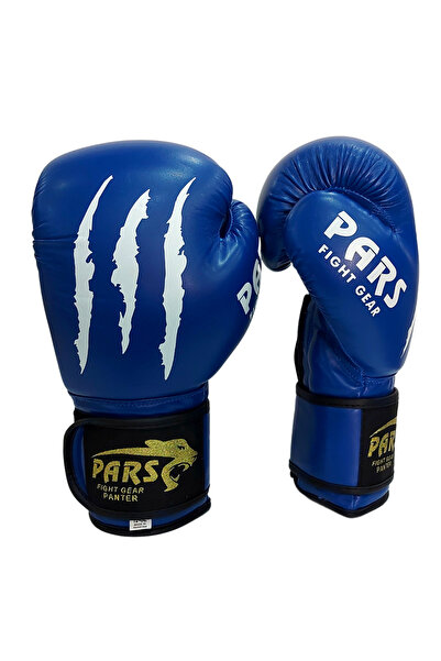Pars Panter Boks Kick Boks Muay Thai Eldiveni Mavi