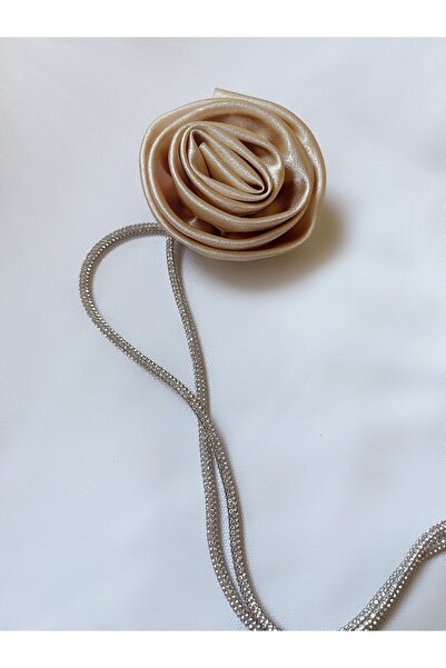 WAHSHE قلادة هوكر وردية مرصعة بالأحجار