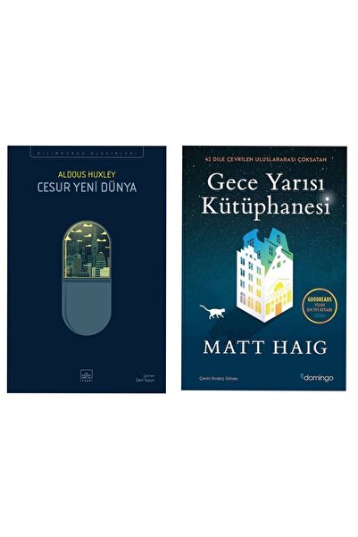 İthaki Yayınları Cesur Yeni Dünya - Aldous Huxley - Gece Yarısı Kütüphanesi -...