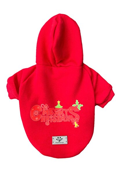 PetiliDünya chrismas (christmas) sweat Cat & Dog Apparel Sweatshirt 100% Cotton