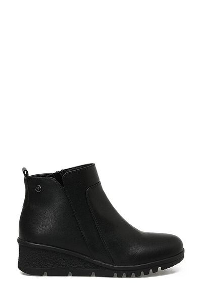 Polaris 165137 Z3pr Black Women's Traditional Comfort Wedge Boots