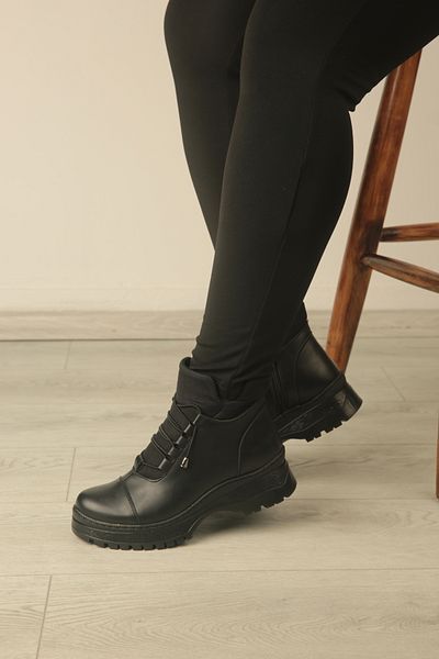 ASL SHOES STORE حذاء شتوي نسائي أسود مقاوم للماء وغير قابل للانزلاق وخفيف الوزن ومريح للاستخدام