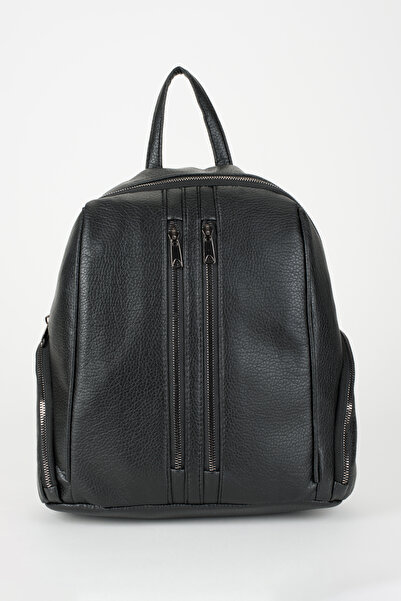 samilon Kadin Natürel Yıkıma Deri Sırt çantası