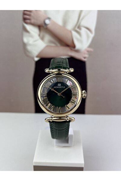 Momentus ساعة يد نسائية مقاومة للماء لمدة 5 ATM