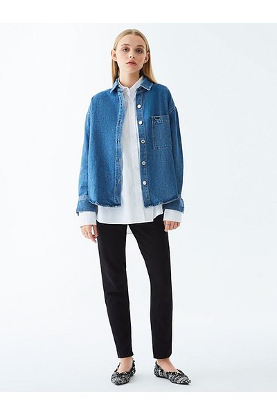 Ltb Cămașă Jean oversize Glenna