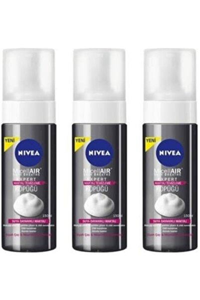NIVEA Micellair Expert Makyaj Temizleme Köpüğü 3 x 150 ML
