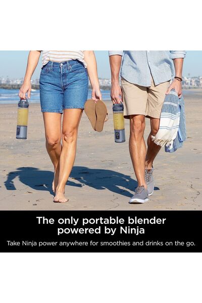 NINJA BC51NV Blast Taşınabilir Blender, Kablosuz, 18oz.