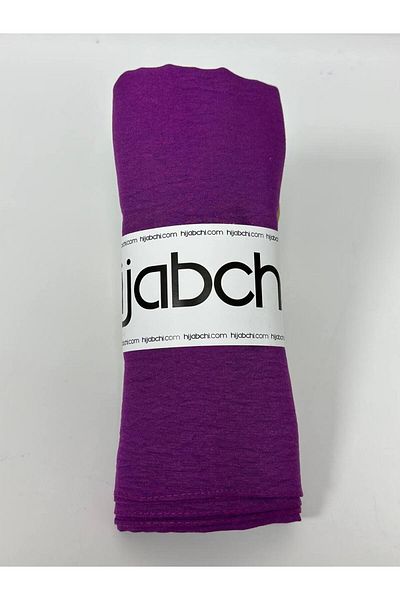 hijabchi Cotton Crash Shawl Cotton Crash Shawl - Purple