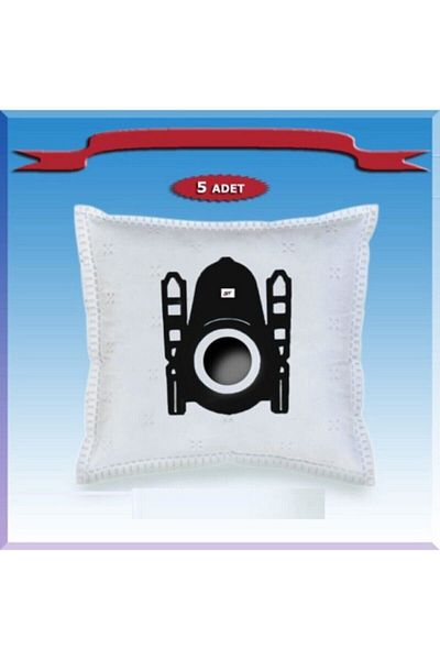 Siemens Siemens Iq300 Vsc3a210 - 5 Pieces Cloth Vacuum Cleaner Compatible Dust Bag