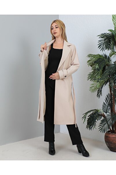 KMKkombin Manžetna sa detaljima, sa pojasom, dvostruka C Sa džepovima KA Kašm...