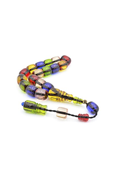 Murty99 Enes Abdo توقيع برميل قطع ملون ضغط العنبر Efe التميمة مسبحة