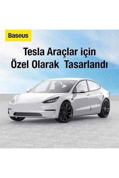 ZhlTools مجموعة حماية من الصدمات المضادة للخدش لباب السيارة Tesla مكونة من 6 قطع من Baseus T-Space