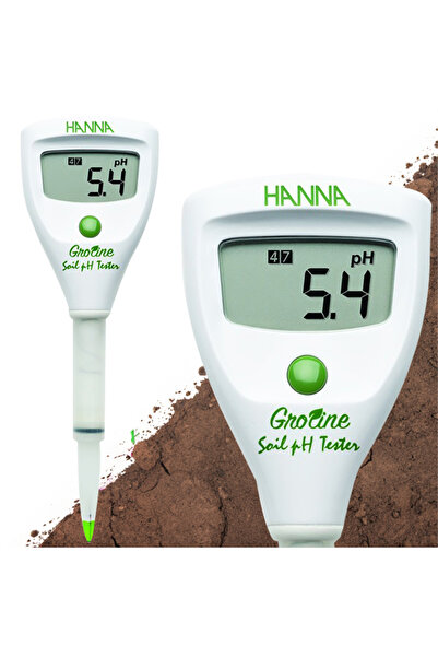 Sevgift Hanna HI 981030 Dijital GroLine Toprak pH Test Cihazı | Toprak PH ölçer, pH Metre