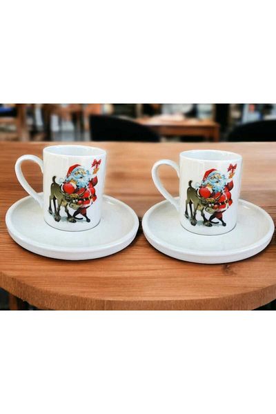 hazztasarım Christmas New Year's 2 Coffee cups