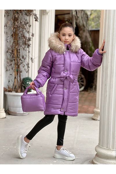 Kids shop purple coat