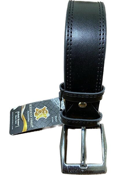 Karalı Deri KARALI Men's Belt Suitable for Jeans and Canvas Brown Color 4218-1-135 cm