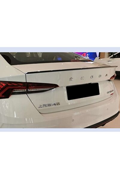 HYM TUNİNG SKODA OCTAVİA SPOR STİL SPOİLER 2021+PARLAK SİYAH