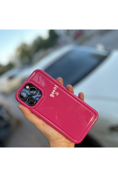 FİŞNEİLETİŞİM İPHONE 14 PROMAX PEMBE GOOD KILIF