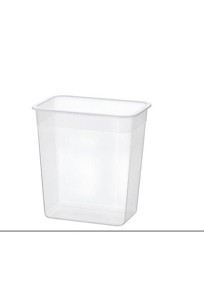 IKEA 365+ plastic storage container, plastic, 4.2 l, rectangular