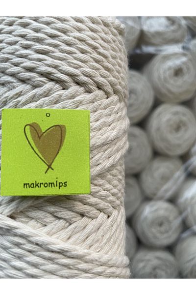 Makromİps MAKROME 3 ΣΤΡΟΓΓΥΛΕΜΕΝΟ ΣΥΡΤΑΡΙ 250 gr(+-10) 3-3,5 mm ΔΙΑΚΟΣΜΗΣΗ ΧΟΜΠΙ ΜΠΟΗΜΙΚΟ ΠΑΚΕΤΟ ΠΛΕΚΤΟ ΣΥΡΤΑΡΙ