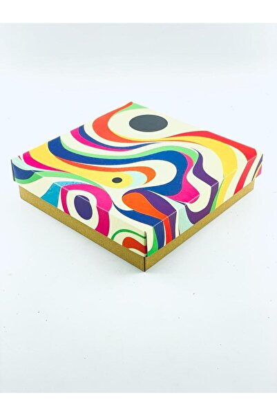 Feza Kutu 23x23x6 Hediyelik Kutu Kraft Kutu Karton Kutu YIlbaşı Kutusu Pasta Kutusu Kargo Kutusu (10 ADET)