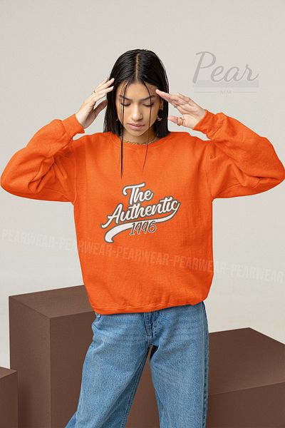 Pear Wear Oversize Γυναικείο Φούτερ - Αυθεντικό Τυπωμένο