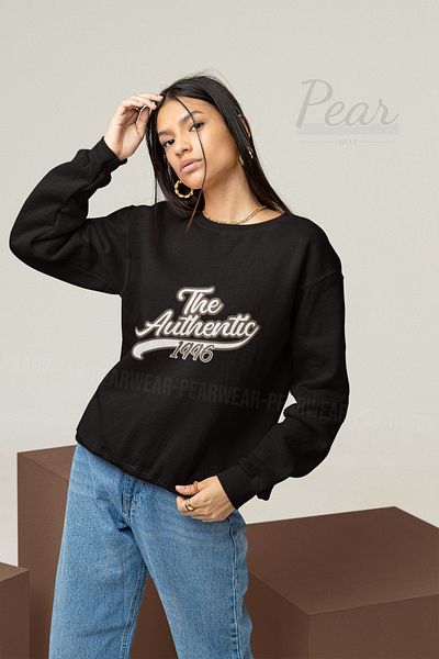 Pear Wear Автентичен дамски суитшърт с щампа