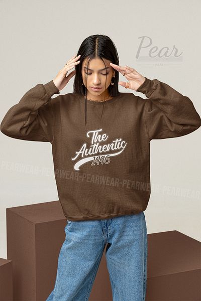 Pear Wear Автентичен дамски суитшърт с щампа