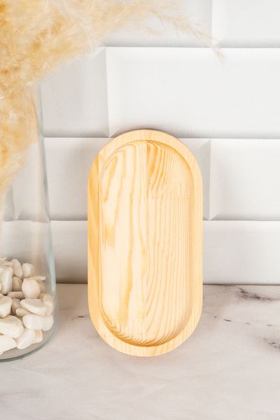 DNS HOME Wooden Stand, Oil Pot Stand, Coffee Presentation Stand, Soap Dish Stand, Wooden Presentation Board