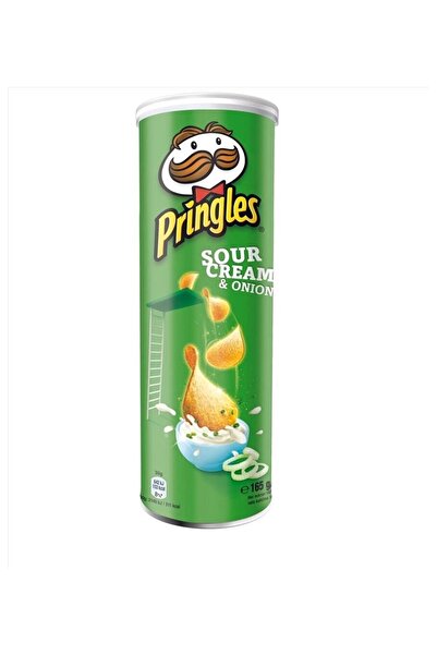 Pringles Krema Ve Soğanlı 165 G (Sour Cream)Cips