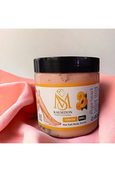 MS Kalsedon PROFESSİONAL Kayısı Aromalı Canlandırıcı & Yumuşatıcı El Ayak Ve Vücut Bakım Peelingi 80