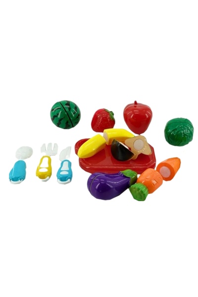 berattoys لعبة الفواكه والخضروات قابلة للتقطيع 20 قطعة فواكه وخضروات قابلة لل...