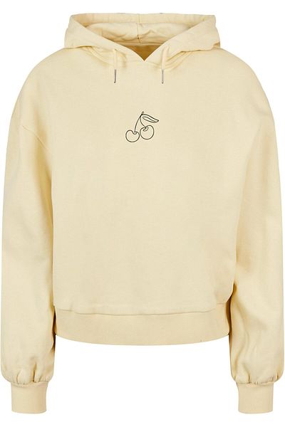 Merchcode Damen Ladies Cherry Organic Oversized Hoody